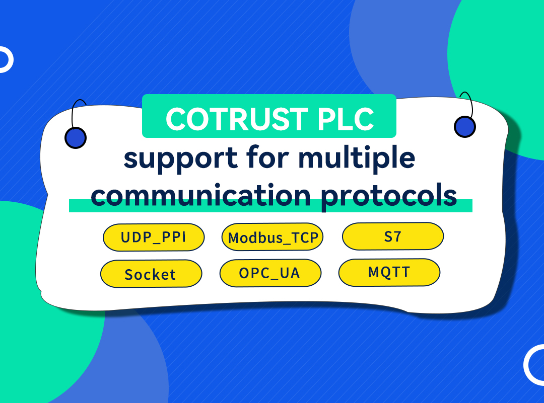 COTRUST PLC support for multiple communication protocols
